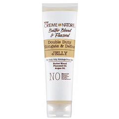 Creme of Nature Butter Blend & Flaxseed Double Duty Elongate & Define Jelly 8.4oz