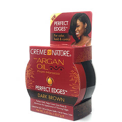 Creme of Nature Perfect Edges with Argan Oil Dark Brown 2.25oz