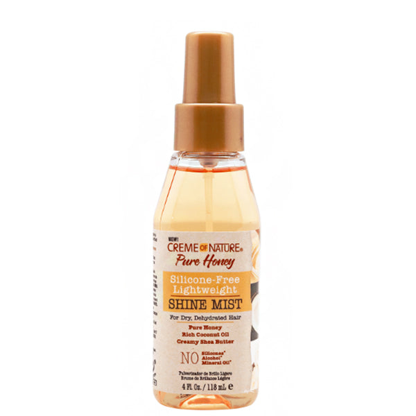 Creme of Nature Pure Honey Silicone-Free Lightweight Shine Mist 4oz