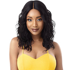 Outre The Daily Wig 100% Human Hair Lace Part Wig - HH CURLY 20