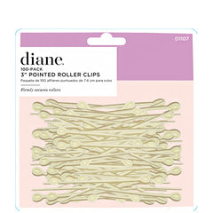 Diane #D1107 3\" 100-Pack Pointed Roller Picks