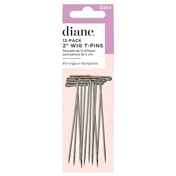 Diane #D254 12-Pack Wig T-Pins