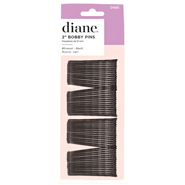 Diane #D450 Bob Pins Black 60PK