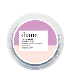 Diane #D461 2 1\/2\" Large Bobby Pins 100 Black
