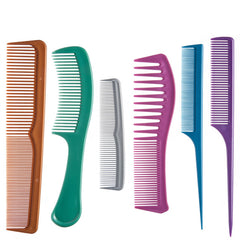 Diane #DBC047 Assorted Comb Set 6-Pack