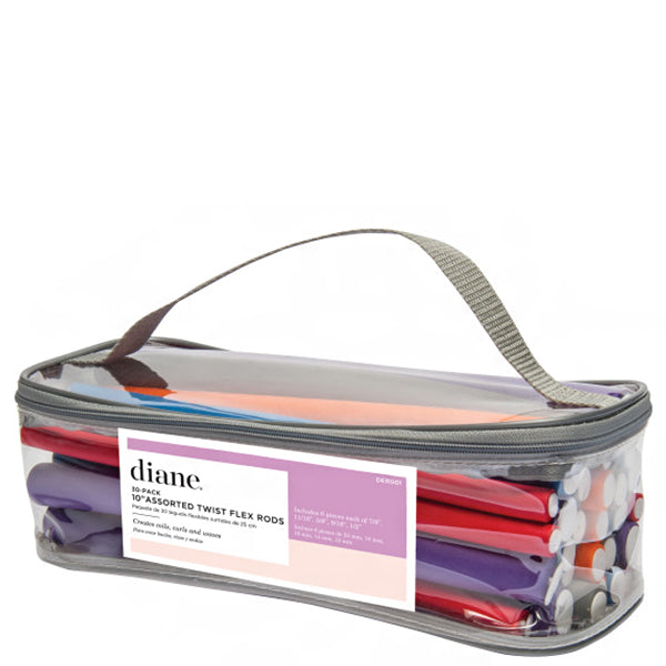 Diane #DER001 Twist-Flex Rods Zip Pouch 30CT