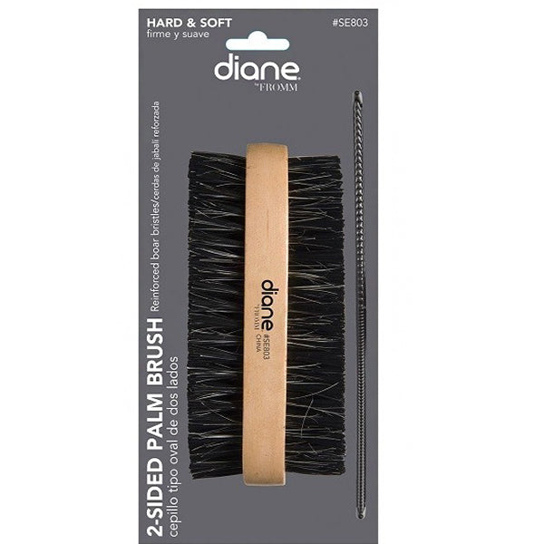 Diane #SE803 2-Sided Palm Brush