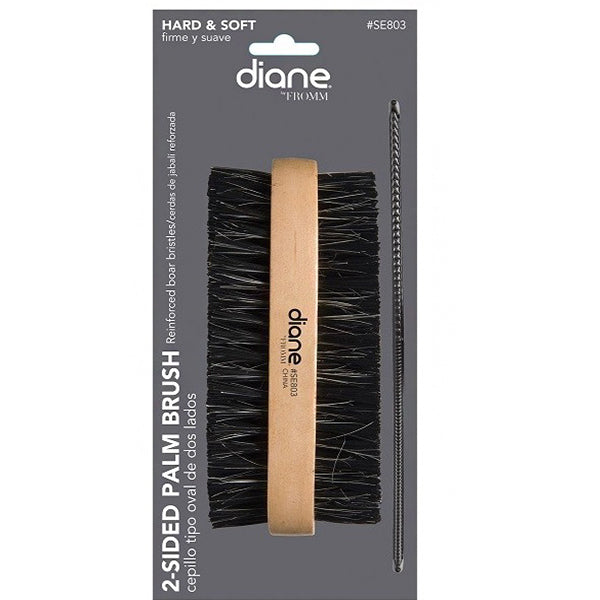 Diane #SE803 2-Sided Palm Brush