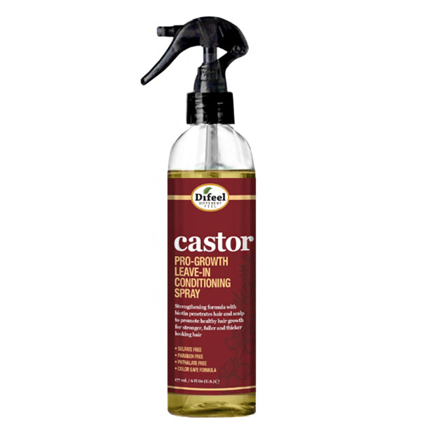 Difeel Castor Pro-Growth Leave-In Conditioning Spray 6oz