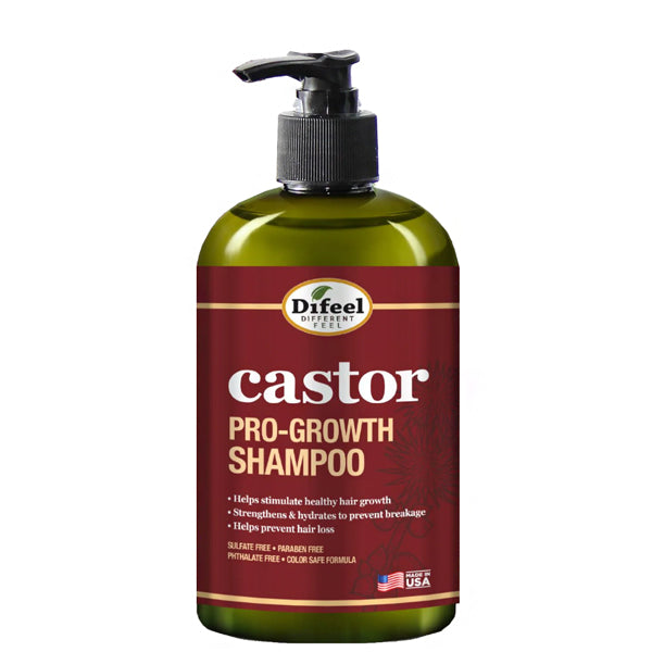Difeel Castor Pro-Growth Shampoo 12oz