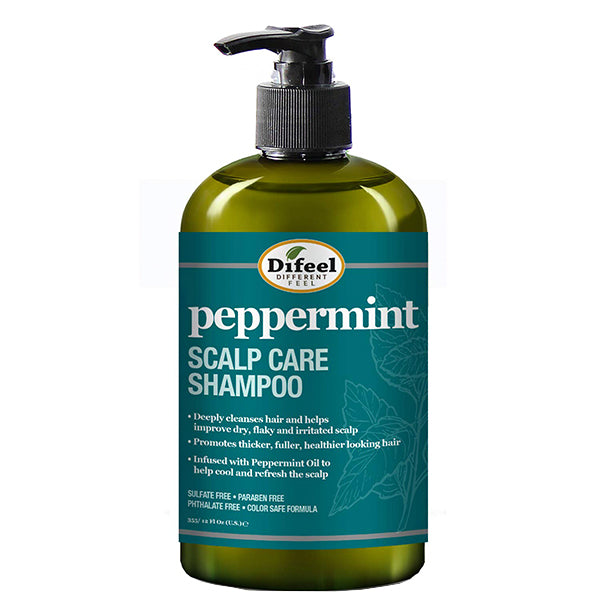 Difeel Peppermint Scalp Care Shampoo 12oz