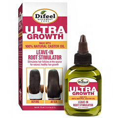 Difeel Ultra Growth Basil & Castor Oil Leave In Root Stimulator 2.5oz