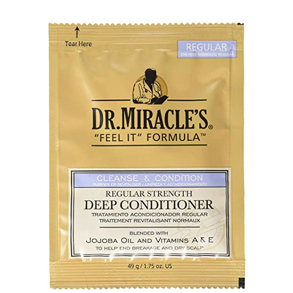 Dr.Miracle's Cleanse & Condition Regular Strength Deep Conditioning Treatment 1.75oz