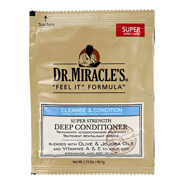 Dr.Miracle's Cleanse & Condition Super Strength Deep Conditioning Treatment 1.75oz