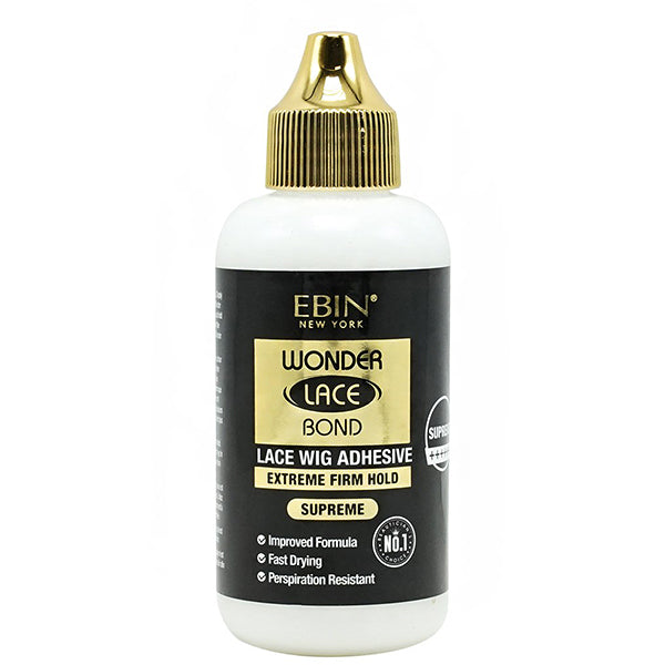 Ebin New York Wonder Lace Bond Lace Wig Adhesive 1.15oz - Supreme