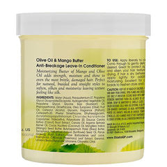 Elasta QP Olive Oil & Mango Butter Anti-Breakage Leave-In Conditioner 15oz