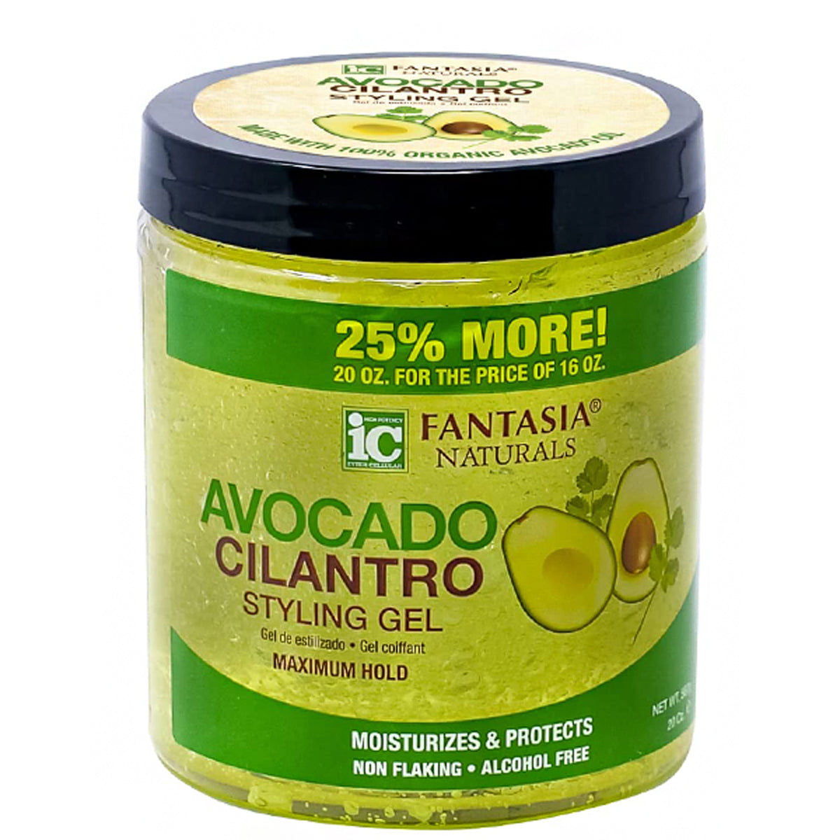 Fantasia IC Avocado Cilantro Styling Gel 20oz