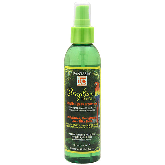 Fantasia IC Brazilian Hair Oil Keratin Spray Treatment 6oz