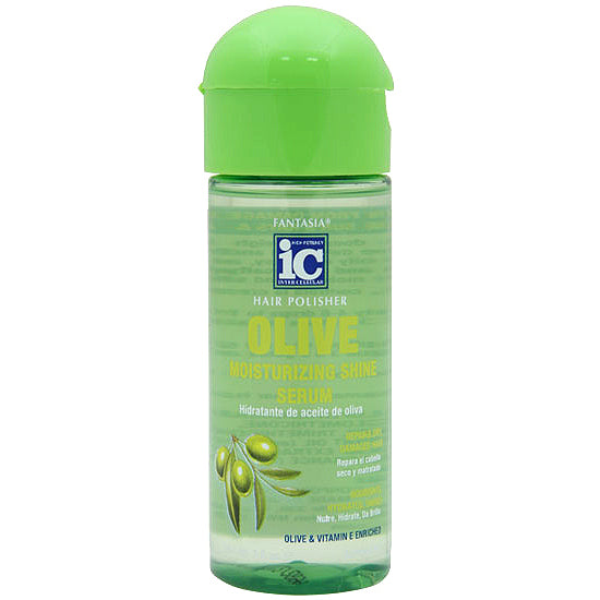 Fantasia IC Hair Polisher Olive Moisturizing Shine Serum 2oz
