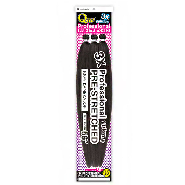 Que Braid Que Synthetic Braid - 3X PRE STRETCHED BRAID 28 :: WigTypes.com