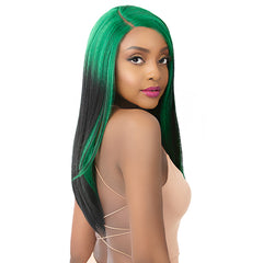 Nutique Bff Synthetic Hair Glueless HD Lace Front Wig - GARNET