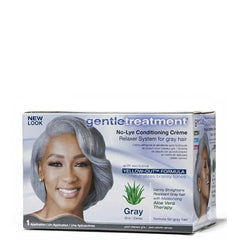 Gentle Treatment No-Lye Conditioning Creme Relaxer - Gray Hair