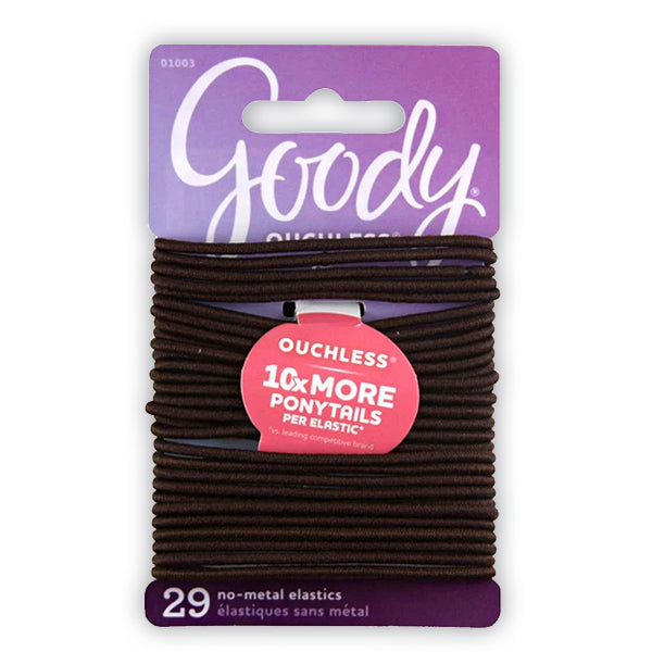 Goody #01003 Ouchless Braided Elastics 29pcs