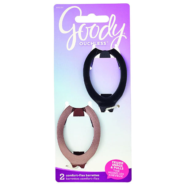 Updo Barette Goody #09292 Ouchless Comfort Flex Updo Barrette Small 2 pcs ...