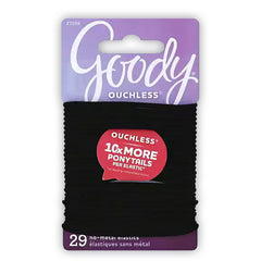 Goody #27256 Ouchless No-Metal Elastics 29pcs