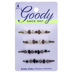 Goody #47321 Beaded Bobby Slides 4 pcs