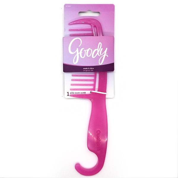 Goody Rack Comb Goody #87860 Comb It Thru Ouchless Shower Hair Wide Tooth Comb ...
