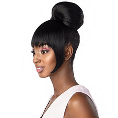 Sensationnel Synthetic Instant Bun with Bangs - HAYLIE