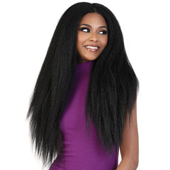 Motown Tress Glam Touch Human Hair Blend  Glueless HD Lace Wig - HBL KIMIA