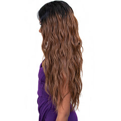 Janet Collection Synthetic Melt Extended Deep  HD Part Lace Wig - BRI
