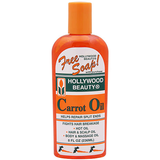 Hollywood Beauty Carrot Oil 8oz