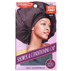 Red by Kiss HQXX Stylish Shower & Conditioning Cap Super Jumbo