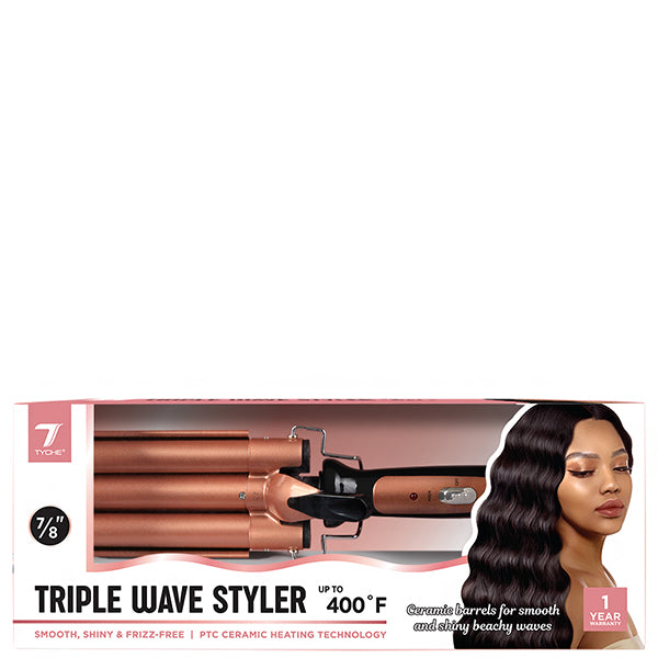 Nicka K New York #HRTWXX Tyche Triple Wave Styler :: WigTypes.com