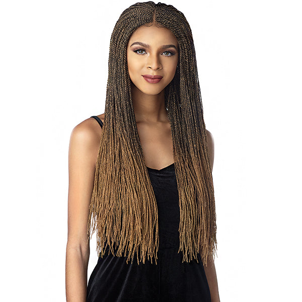 Sensationnel Cloud 9 Synthetic Hair 4x4 Lace Parting Swiss Lace Wig - MICRO TWIST