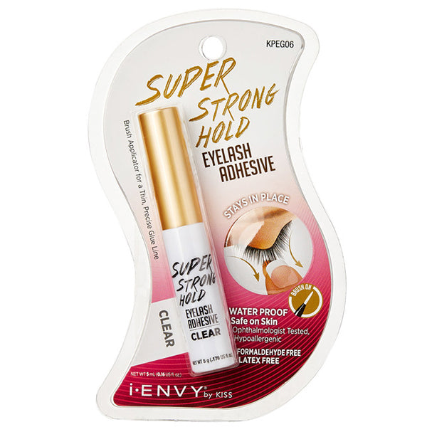 I-Envy by Kiss KPEG06 Super Strong Hold Eyelash Adhesive 1.76oz