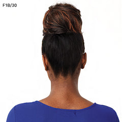 Sensationnel Synthetic Instant Bun with Bangs - ADA