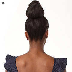 Sensationnel Synthetic Instant Bun with Bangs - BRIA