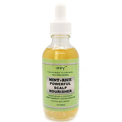 IPPY 100% Pure Natural Mint + Rice Powerful Scalp Nourisher 2oz