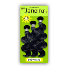 Janeiro 100% Virgin Brazilian Remy Hair Weave - BODY WAVE 3PCS (18\/20\/22)