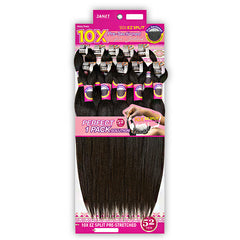 Janet Collection Synthetic Braid - 10X EZ SPLIT PRE-STRETCHED BRAID 52
