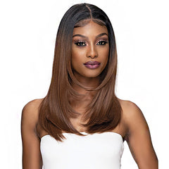 Janet Collection Synthetic Hair Melt 13x6 HD Swiss Lace Frontal Wig - POLINA