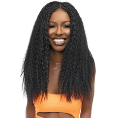 Janet Collection Synthetic Melt 13x6 HD Lace Frontal Wig - KINKY 22