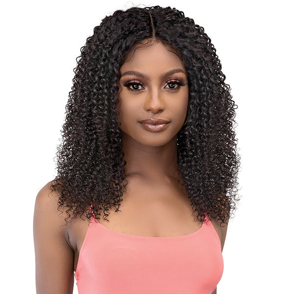 Janet Collection Luscious Wet & Wavy 100% Natural Virgin Remy Indian Hair Lace Wig - BOHEMIAN