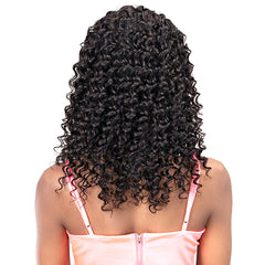 Janet Collection Luscious Wet & Wavy 100% Natural Virgin Remy Indian Hair Lace Wig - DEEP