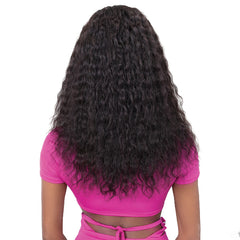 Janet Collection Luscious Wet & Wavy 100% Natural Virgin Remy Indian Hair Lace Wig - S\/FRENCH