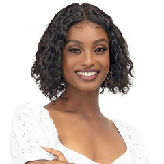 Janet Collection 100% Natural Virgin Remy Human Hair Deep Part Lace Wig - ZARIA
